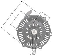 Rozrusznik Stiga GGP SV200 Mountfield SP554 zam.118550161/1 NZ566