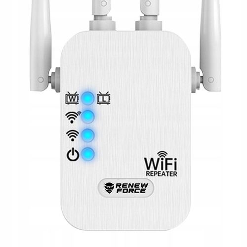 WZMACNIACZ Sygnału WiFi Sieci 5ghz MOCNY 1200Mb/s Zasięg WiFi REPEATER 4w1 na Arena.pl