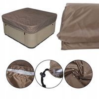 POKROWIEC NA WANNE SPA JACUZZI 231X231 OCHRONNY POKROWIEC NA MEBLE OGRODOWE