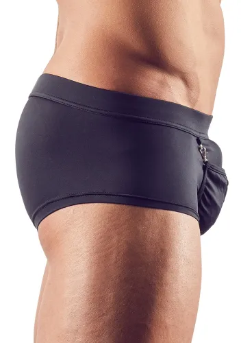 svenjoyment bokserki pirackie czarny s z kieszonką i karabińczykiem na Arena.pl