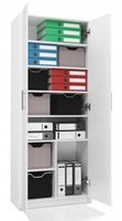 Regał TopEshop 74 x 180 x 35 cm biały