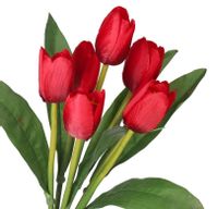 TULIPANY BUKIET TULIPANÓW GUMOWANE JAK ŻYWE 36CM