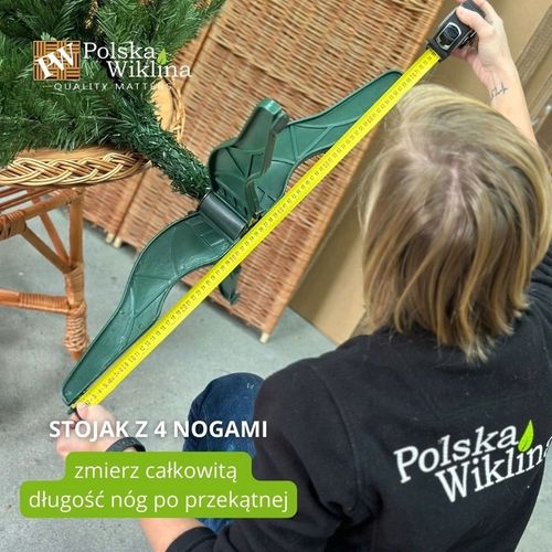 OSŁONKA WIKLINOWA NA STOJAK POD CHOINKĘ 60 CM OSŁONA WIKLINOWA WYBIELANA na Arena.pl
