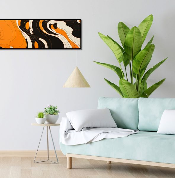 Plakat 95x33cm Tańczący Atrament zdjęcie 4