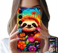 ETUI DO SAMSUNG GALAXY A14 5G - KOLOROWE WZORY KOALA ZWIERZĘTA + SZKŁO