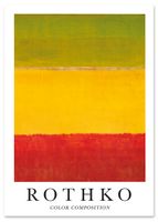 Plakat cyfrowy do wydruku Rothko obrazy