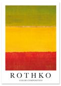 Plakat cyfrowy do wydruku Rothko obrazy