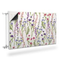 Maskownica Magnetyczna Na KALORYFER Wiosenne Dzikie KWIATY 100cm x 60cm
