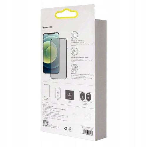 Baseus 2x Szkło Prywatyzujące do iPhone 12 12 Pro na Arena.pl