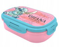 2 x ŚNIADANIÓWKA PUDEŁKO Disney Stitch Lunchbox zastawa + zestaw sztućców