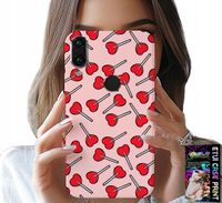 ETUI DO XIAOMI NOTE 7 - KOBIECE, MODNE WZORY LIZAKI W SERCA CASE