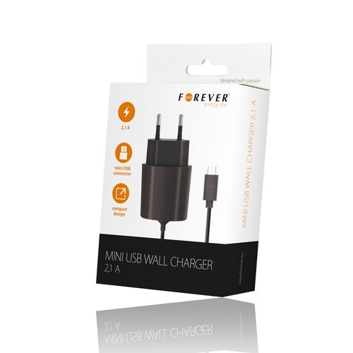 Ładowarka Forever mini USB 2,1 A na Arena.pl
