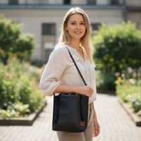 Torebka z Kominem ze wzorem Księżycowego Kota