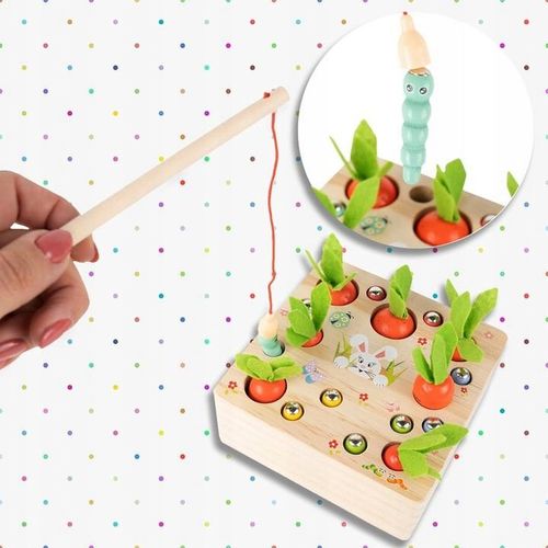 GRA ZŁAP ROBACZKA ŁOWIENIE DOPASUJ MARCHEWKI na Arena.pl