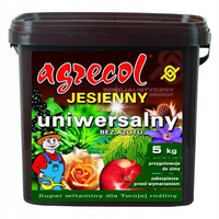 Agrecol Nawóz jesienny uniwersalny bez azotu do roślin ogrodowych 5kg