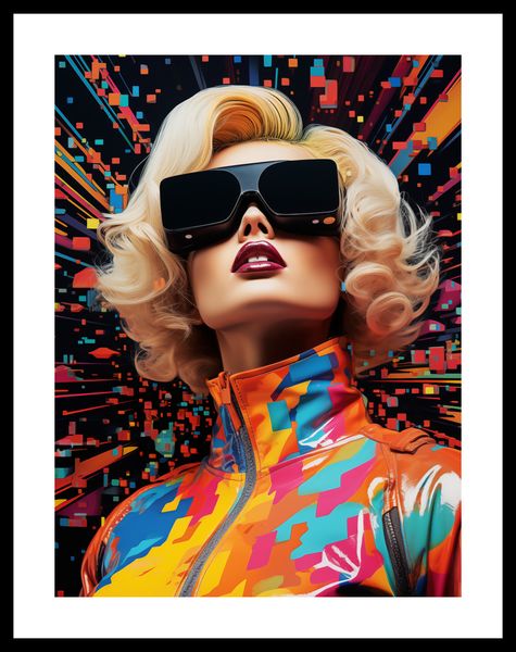 Plakat 30x40cm Retro Futuryzm zdjęcie 3