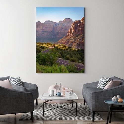 Obraz na płótnie - Canvas, Droga górska 80x120 na Arena.pl