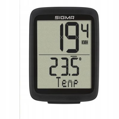 MARKOWY LICZNIK ROWEROWY SIGMA 10.0 IPX8 POLSKIE MENU TERMOMETR START/STOP na Arena.pl