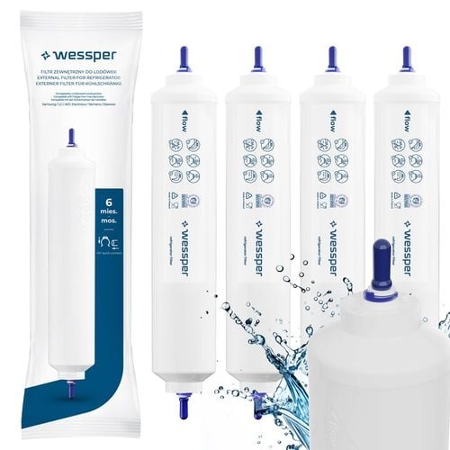 4x Filtr wody do lodówki Side By Side Samsung - zamiennik DA29-10105J na Arena.pl