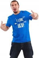 KOSZULKA T-SHIRT z imieniem dla męża OKULARY