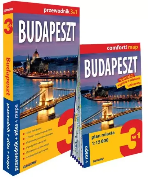 Comfort! map Budapeszt 3w1 zdjęcie 1