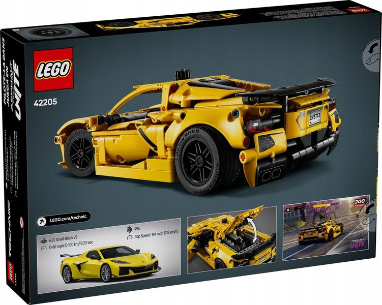 42205 - lego technic - chevrolet corvette stingray zdjęcie 10