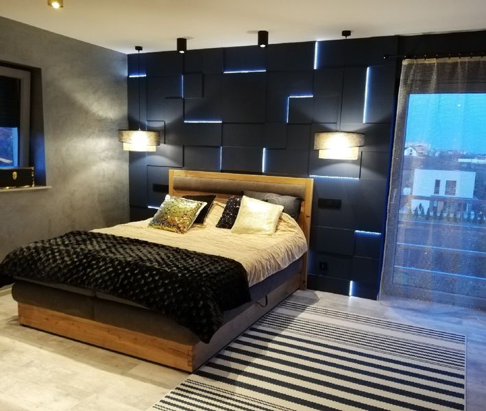 Panele Ścienne 3D KWADRAT 50x50 Dekoracyjne zdjęcie 4