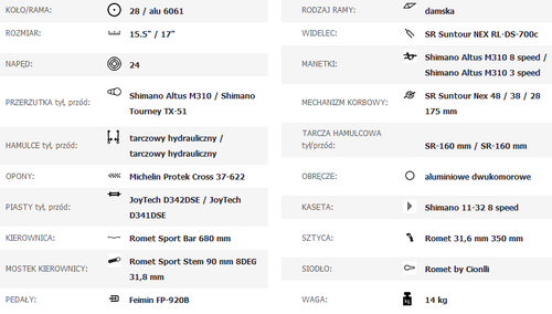 ROMET ORKAN 3 D 2016  biały 15,5" na Arena.pl