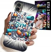 ETUI DO MOTOROLA EDGE 30 NEO - SIŁOWNIA GYM FITNESS SPORT CASE + FOLIA