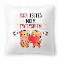 Poduszka Dla Igora Na Urodziny Ze Zdjęciem Na Prezent Biała 40X40 Cm