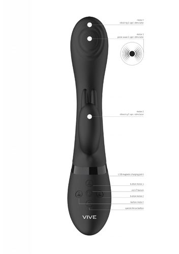 cato   pulse g spot rabbit   black na Arena.pl