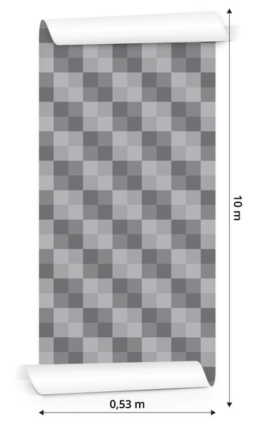 Tapeta Szara Abstrakcyjna Krata zdjęcie 3