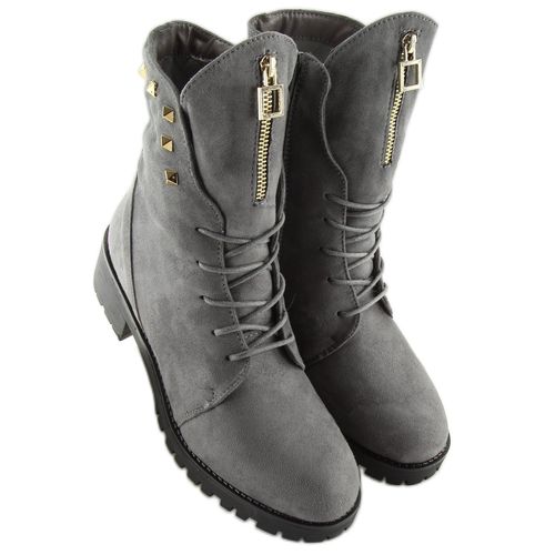 Botki workery szare HX-015 Grey r.41 na Arena.pl