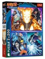puzzle 2x200 ninja z wioski ukrytego liścia 13333