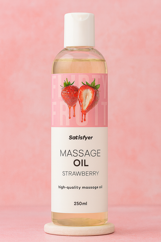 Olejek Do Masażu O Zapachu Truskawkowym Satisfyer Massage Oil 250 Ml na Arena.pl