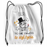 Plecak Sportowy Szkolny Dilera Worek Torba Z Nadrukiem Ze Zdjęciem