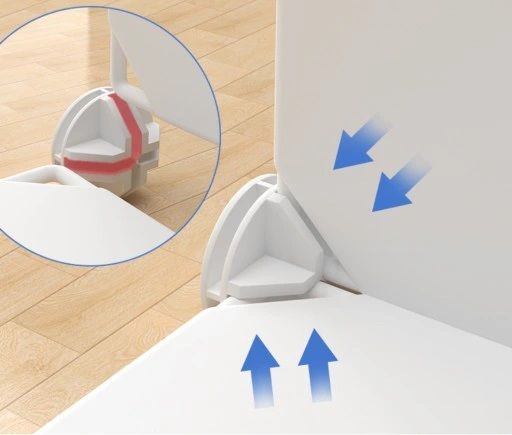 SZAFA MODUŁOWA UBRANIOWA GEOMETRIC GARDEROBA zdjęcie 4