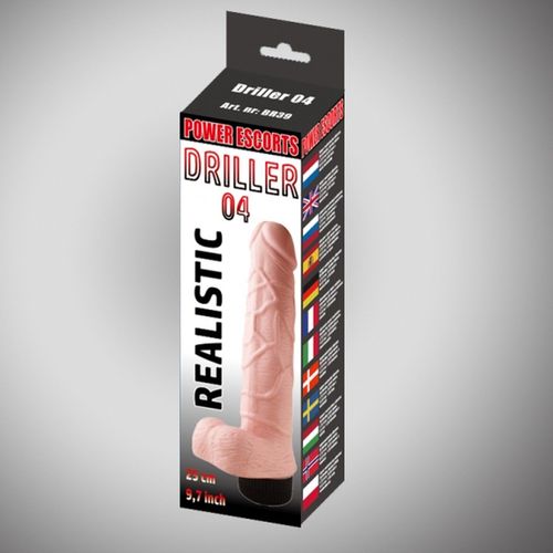 driller 04 flesh 20 cm realistic vibrating na Arena.pl