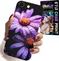 ETUI DO IPHONE ( 6 PLUS ) - RÓŻOWA STOKROTKA KWIATY POKROWIEC CASE