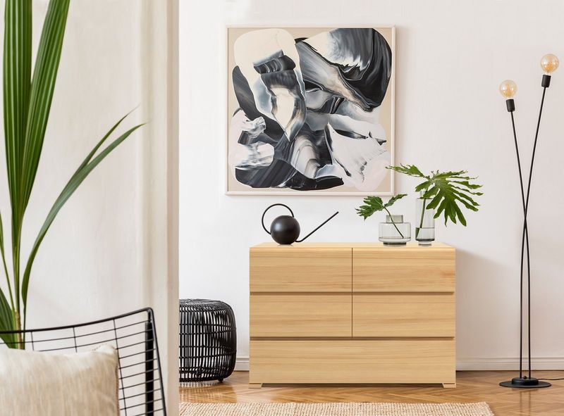 Komoda sosnowa Vestre 5 zdjęcie 2