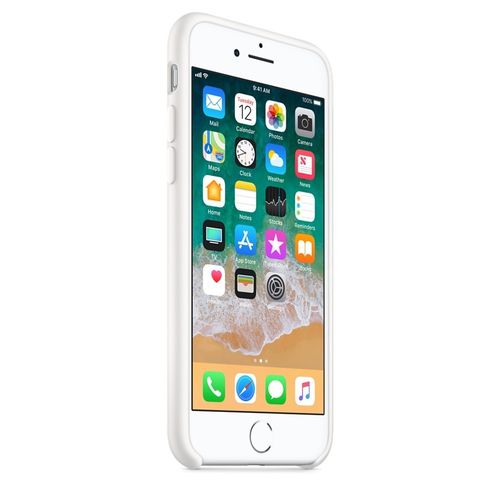 Apple iPhone 8 / 7 Silicone Case - White na Arena.pl