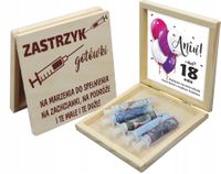 Pudełko na pieniądze Zastrzyk GOTÓWKI