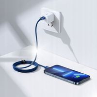Kabel niktrade USB typ C - Apple Lightning 1,2 m niebieski