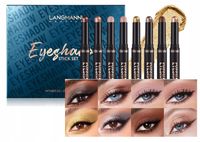 Cienie do powiek w Kredce w Sztyfcie Cień Kremowy perłowy matowy 8 szt B