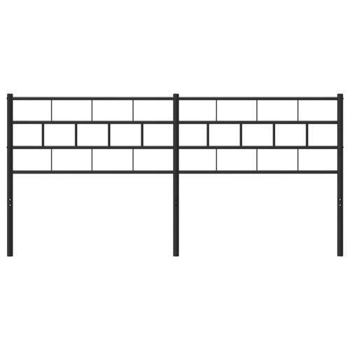 Metalowe wezgłowie, czarne, 200 cm na Arena.pl
