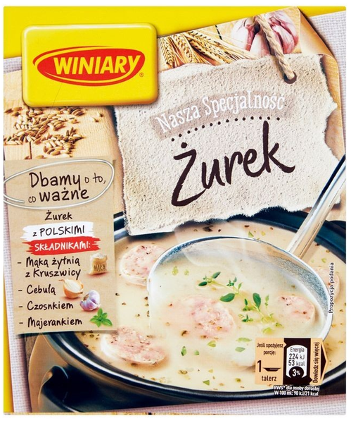 WINIARY ZUPA ŻUREK 49G zdjęcie 1