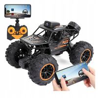 SAMOCHÓD ZDALNIE STEROWANY TERENOWY Z KAMERĄ WIFI AUTO NA PILOT +AKUMULATOR