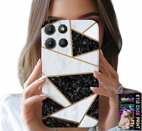 ETUI DO MOTOROLA MOTO G15 - ELEGANCKIE MODNE WZORY CASE + SZKŁO na Arena.pl