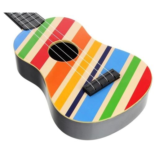 Ukulele Gitara Instrument dla Dzieci - w paski na Arena.pl
