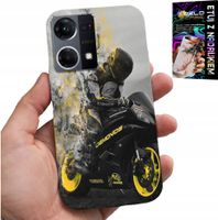 ETUI DO OPPO RENO7 4G - MOTOR MOTOCYKLE FAN WIELE WZORÓW PLECKÓW